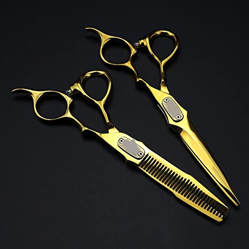 Ciseaux de coiffure professionnels ergonomiques pour soulager les doigts - 2