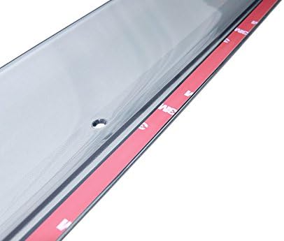 WellVisors Window Visors Wind Deflectors Compatible with Toyota Highlander 2008-2013 with Chrome Trim Rain Guards 3-847TY016