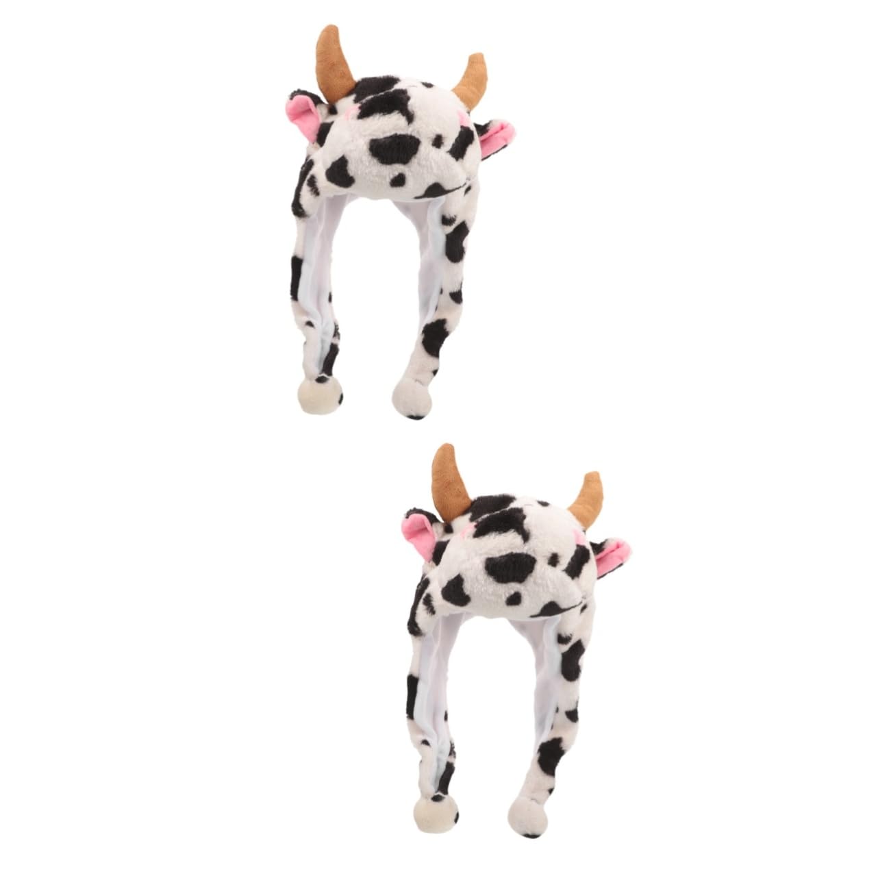 GALPADA 2piezas Sombrero De De Peluche Orejas y Gorro y Divertido Para Adultos De Cosplay y Ocasiones Especiales