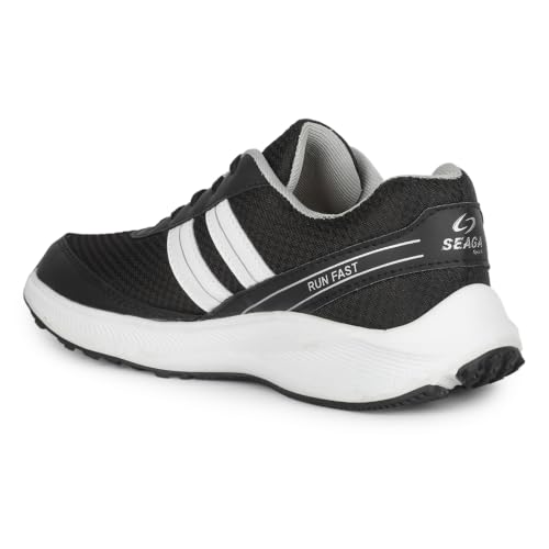 Image of SEAGA Sports Men Running Sports Shoes | Super Soft Breathable Casual Sneakers for Men | Anti-Skid Sole | Cushioned Insole | Lightweight Shoes Pack of 1