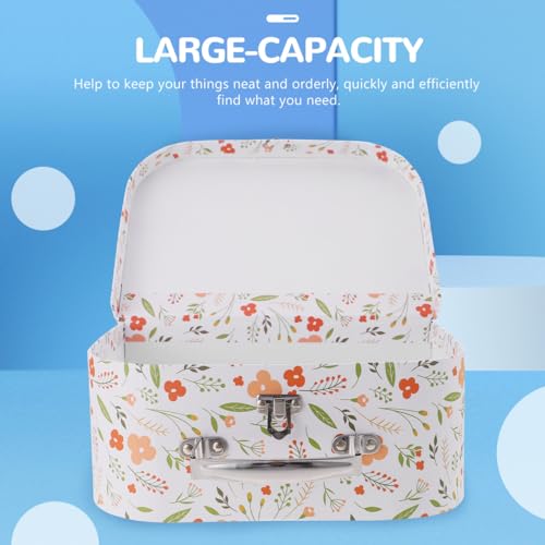 Boîte de rangement portable Amosfun avec poignée pour jouets d'enfants - 3