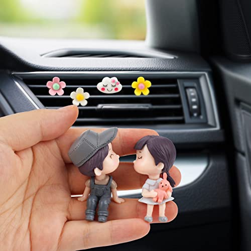 Coppia di graziosi ornamenti per auto, 4pcs