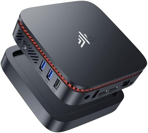 NiPoGi Alder Lake-N N100 Mini PC (3.4GHz) 16GB DDR4/512GB M.2 SSD, Desktop PC WiFi 5, BT4.2/RJ45, Mini Computer 4K @ 60HZ UHD Dual Display for Office