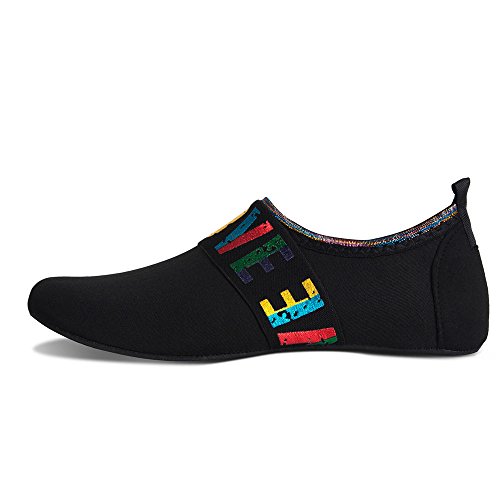 Image of Water Shoes Mens Womens Beach Swim Shoes Quick-Dry Aqua Socks Pool Shoes for Surf Yoga Water Aerobics