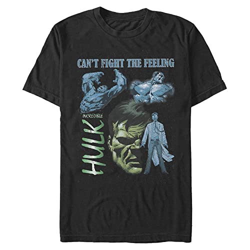 T-shirt Hulk Marvel Big & Tall pour homme coupe classique à manches courtes