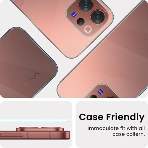 Image of ArmourPro Back Screen Protector for Vivo V70 Elite, Premium Ultra Thin TPU Back Membrane Guard, Bubble-Free, Edge to Edge Coverage, Fingerprint Friendly | Crystal Clear, 1 Pack