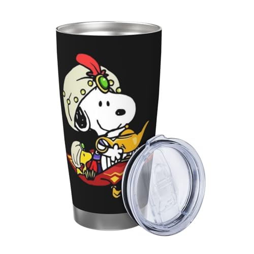 マグカップ スヌーピー コーヒーカップ コンビニカップ 保冷 保温 タンブラー ステンレス製 大容量 真空断熱マグ 蓋付き 持ち運び 直接ドリップ 車用 600ml Straw Three-piece Set