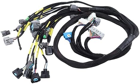 Brand New Engine Wiring Harness For The The Following Vehicles; -For 92-95 Honda Civic Integra B16 B18 D16. -For Honda B/D-Series OBD1 Tucked Budget Engine Harness W/OBD1 Dist/Inj/Alt & 92-95 ECU Plugs - View #5