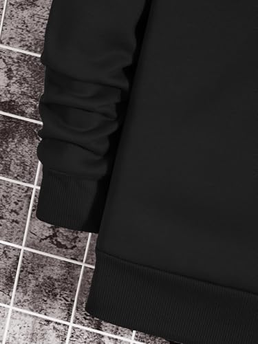 MakeMeChic Men's Letter Graphic Sweatshirts Long Sleeve Round Neck Fall Pullover Tops4