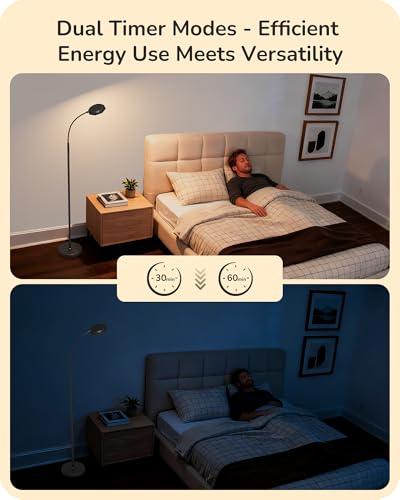 Image of EDISHINE LED Floor Lamp 1300LM Super Bright Reading Floor Lamps Black