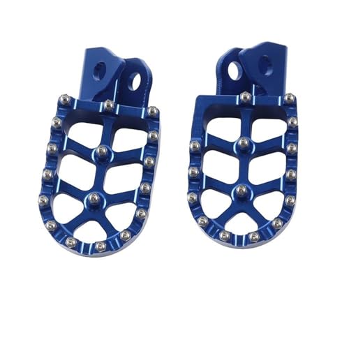 Motorrad-Fußrasten Für YAMAHA WR250R 2008-2020 WR250X 2008 2009 2010 2011 Fußstützen Pedale Zubehör Ersatz(Blue)