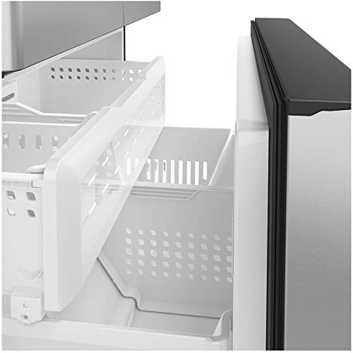 Cafe Cwe23Sp2Ms123.1 Cu. Ft. Smart French Door Refrigerator In Stainless Steel, Counter Depth And Energy Star #TOP6