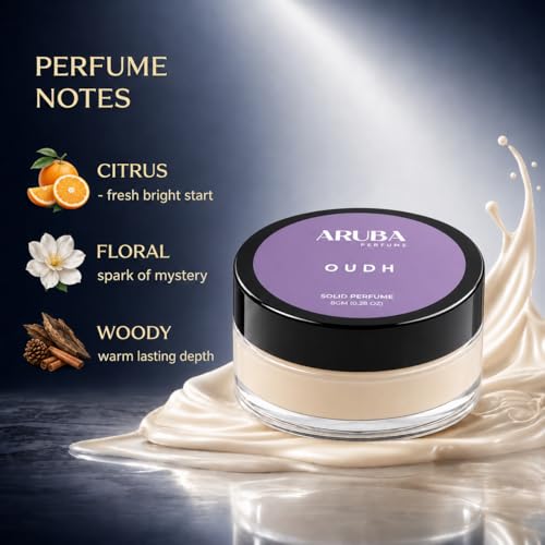 Image of Set of 3 Alcohol Free Royal Saffron| Oudh | Musk.| Wax Perfumes for Men & Women | Cologne | Strong & Lasting Fragrance | Gifting Pack for Him & Her