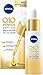 Produktbild NIVEA Q10 Power Anti Age Multi-Aktion Öl Elixier für trockene bis sehr trockene Haut im 1er Pack (1 x 30 ml), Anti-Falten Nachtpflege, nicht fettende Gesichtspflege