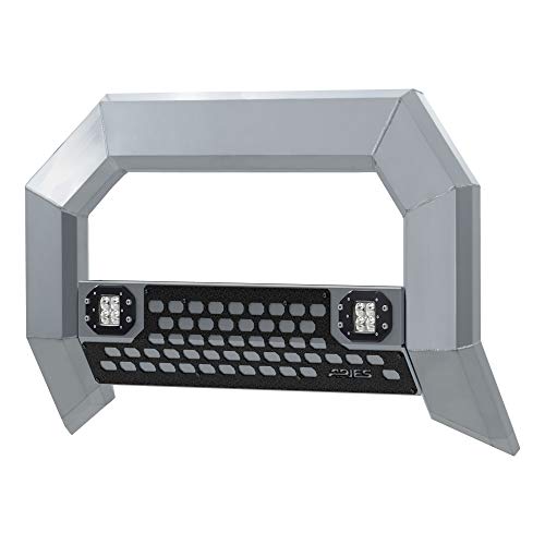 Image of ARIES 2155101 AdvantEDGE Chrome Aluminum Truck Bull Bar with Lights, Select Dodge, Ram 2500, 3500