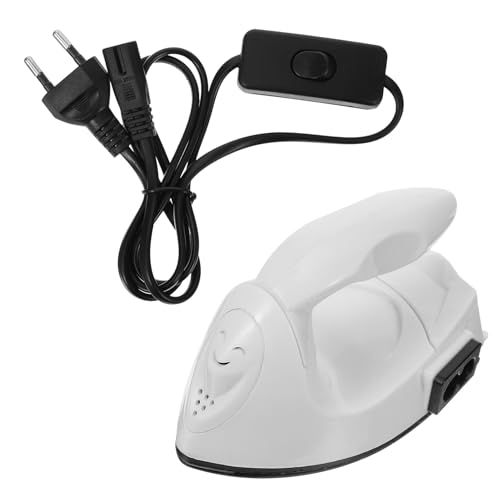 GARVALON Mini Plancha Portátil para Manualidades con Prensa de Calor Hierro Eléctrico para Proyectos DIY y Precalentamiento Rápido para Vinilo y Pegatinas Rhinestone GARVALON Mini Plancha Portátil para Manualidades con Prensa de Calor Hierro Eléctrico para Proyectos DIY y Precalentamiento Rápido para Vinilo y Pegatinas Rhinestone