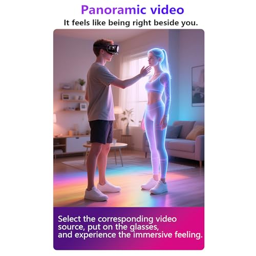 VR Headset for Phone with Bluetooth Controller, 120 FOV 3D VR Headsets with Anti Blue Light Lenses & Adjustable Gears, 3D Virtual Reality Goggles for 5-7 Inch Phone (White) - Image 5