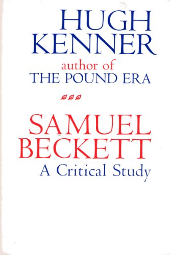 Samuel Beckett: A Critical Study 0520006410 Book Cover