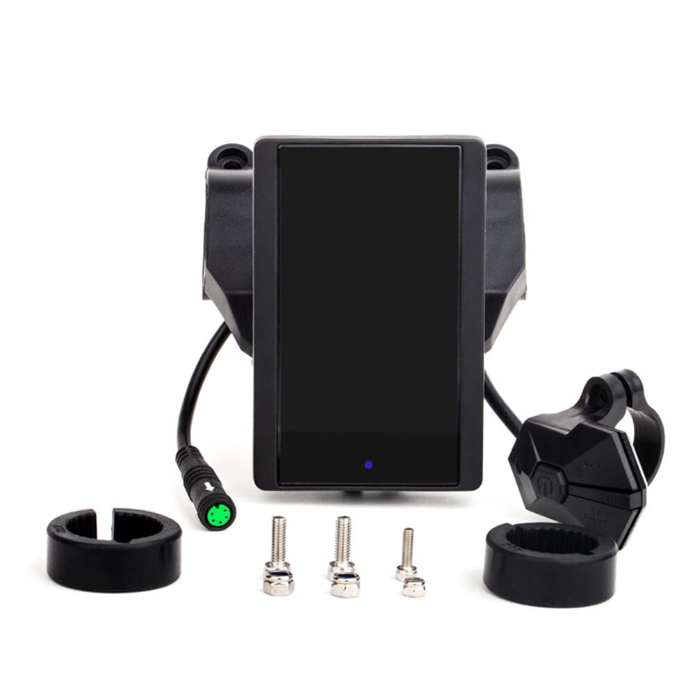 WnewTools Electric Bike 850C Display Screen for BAFANG BBS01/BBS02/BBSHD Mid Drive Motor Bicycle Ebike Computer