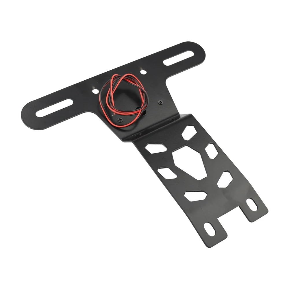 Portatarga Accessori per supporto targa per registrazione fanale posteriore a LED per moto per Hunter 350 2022 2023 2024