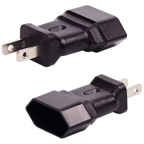 Tekit 2Pin Male to Female AC Adapter Cover
