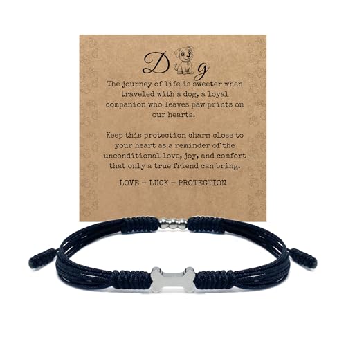 Pulsera de animales con cuerda para suerte y protección miniatura 1