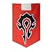 Produktbild Multiculture Flagge aus Satin von Alliance Horde für Wow Fans(Horde Rot)