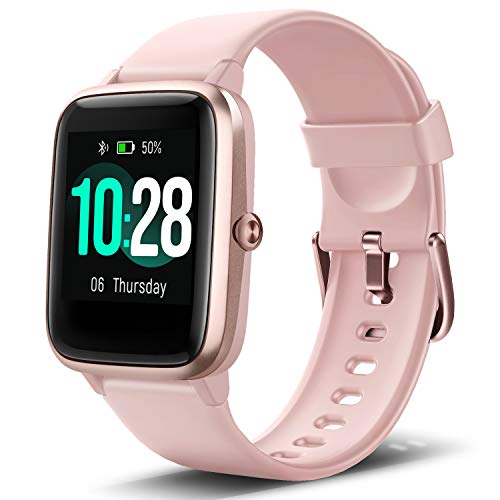 ANBES Health and Fitness Smartwatch with Heart Rate Monitor, Smart Watch for Home