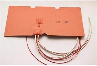 NoLOGO L-TAO-PULLEY, 1pc 24V 130W Silicone Heater Mat Heating Pad For CTC MkBot Replicator 3D Printer Heatbed With 3M And Thermistor