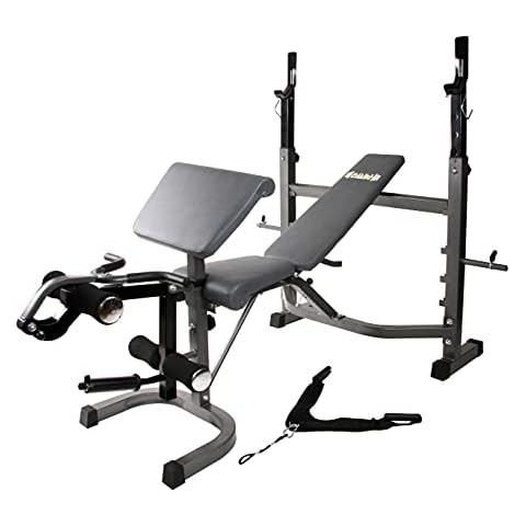 Body Champ Olympic Weight Bench for Home Workouts Cover