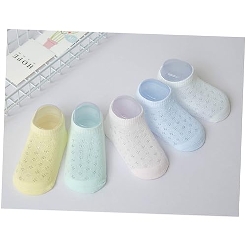 SAFIGLE 5pairs Low Cut Ankle Socks Ultra-thin Breathable Mesh for Years for Everyday Wear and Special Occasions2