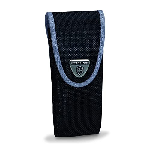 Image of Victorinox Rescue Tool with Nylon Pouch Swiss Army Knife, 13 Functions, Swiss Made Pocket Knife with Seatbelt Cutter and Glass Saw - Black