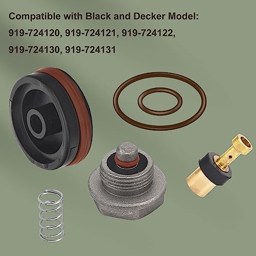 N008792 Air Compressor Regulator Repair kit, Compatible With Craftsm-an/Dewa-lt/Port-er Cable Air Compressor Regulator Fits C002 C006 1WC94 1WC95 D55155 D55168 D55167 D55684