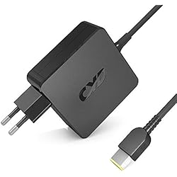 Cargador Lenovo Yoga 500 QYD 65W Cargador Adaptador para Alimentador Portátil Lenovo-ThinkPad Yoga 2 500 Z505 Z580 K2450 K4450 K4350 K4350A 13 300S X240S X230 G500 X260 S3 11S Notebook Ordenador Cargadore y adaptadore