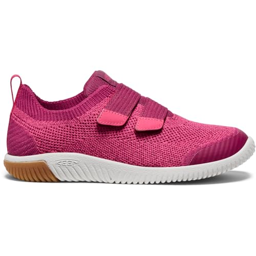 KEEN Unisex-Child KNX Lace Up Lightweight Double Strap Barefoot Feel Sneakers, Beaujolais/Raspberry, 6 by KEEN - Used condition - Image 2
