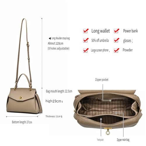 Shoulder bag, Shoulder Satchel Handbag(Classicblack)2