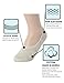OSABASA H2H Womens Casual No-Show 3Pairs Socks of Various Pastel Colors BEIGE S (KWMS058)