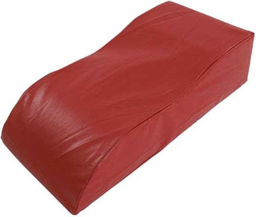Almohada elevadora para reposamuñecas suave y cómoda cojín de espuma para elevación espalda alivio lumbar almohada de apoyo azul rojo