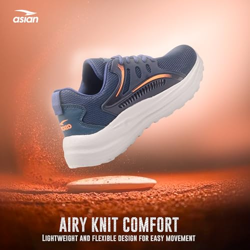 Image of ASIAN Toofan-01 Men's Running Shoes | Lightweight Cushioned Sole, Durable Upper, Anti-Slip Grip, Daily Comfortable Shoes