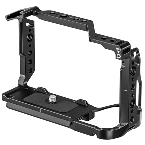 Image of Leofoto A6700 Camera Cage, for Sony A6700, ARRI, Cold Shoe, Arca Compatible