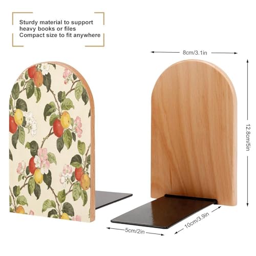 Sujetalibros moderno de madera Branch Toile un organizador resistente de diseño exclusivo 3