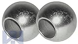 Höhe: 45 mm 2x Unterlenkerkugel 28x56 Kat 2 Fangkugel f Unterlenker Schnellkuppler Fanghaken,