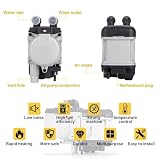 Diesel Heater 12V 6KW Podgrzewacz Paliwa Diesel Płynny Podgrzewacz Benzyny Przełącznik LCD Tłumik + Pompa Wody Urządzenie Grzewcze Do Ciężarówek I Samochodów(Two-way remote)