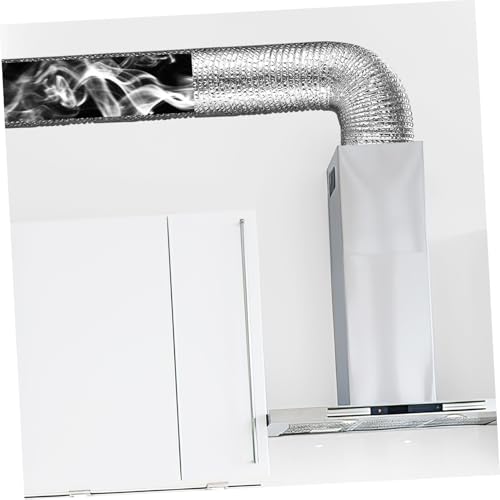 Tuyau aération sèche-linge flexible conduit évacuation air avec colliers - 3