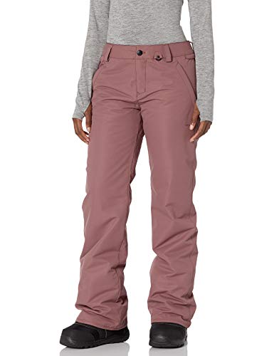 Volcom レディース Frochickie 断熱裏地付きスノーパンツ, ローズ ウッド(Rose Wood), Large