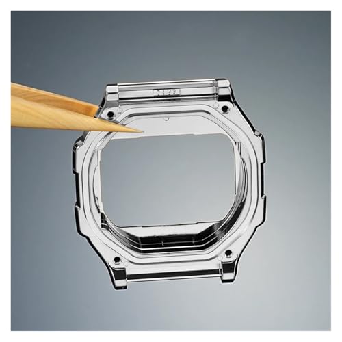 Boîtier de montre pour Casio A168 en résine dure modèle de remplacement transparent
