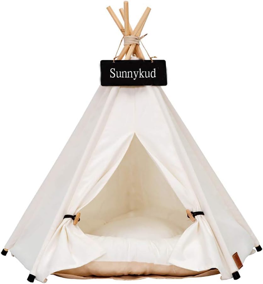 Vinnykud Tenda per Animali Domestici Cuccia in Tela Portatile per...