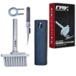 NRV 7-in-1 Gaming Cleaning Kit – Multifunctional Keyboard Brush, KeyCap Puller, Controller Cleaning Brushes, Headset and Earbuds Cleaner Maintenance Tool for PC, Laptop, Console
