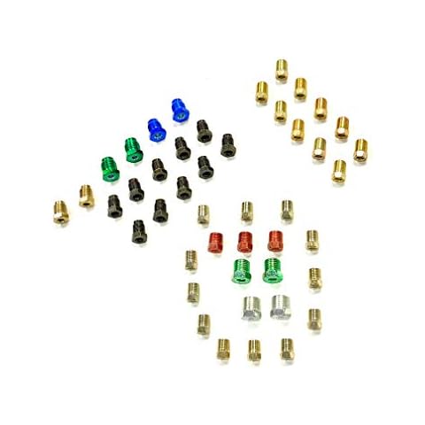 The Stop Shop Fitting Assortment for 3/16 Inch Brake Line Tubing, Inverted Flare & Bubble/ISO flare fittings, Metric & SAE (Pack of 45 fittings) Cover