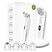 Produktbild Mitesserentferner,Proenreiniger mit 6 Saugstärken, Blackhead Remover mit 4 verschiedene Funktionsköpfe,um Mitesser, Akne, Whiteheads effektiv zu entfernen,auch poren reinigung und derma suction